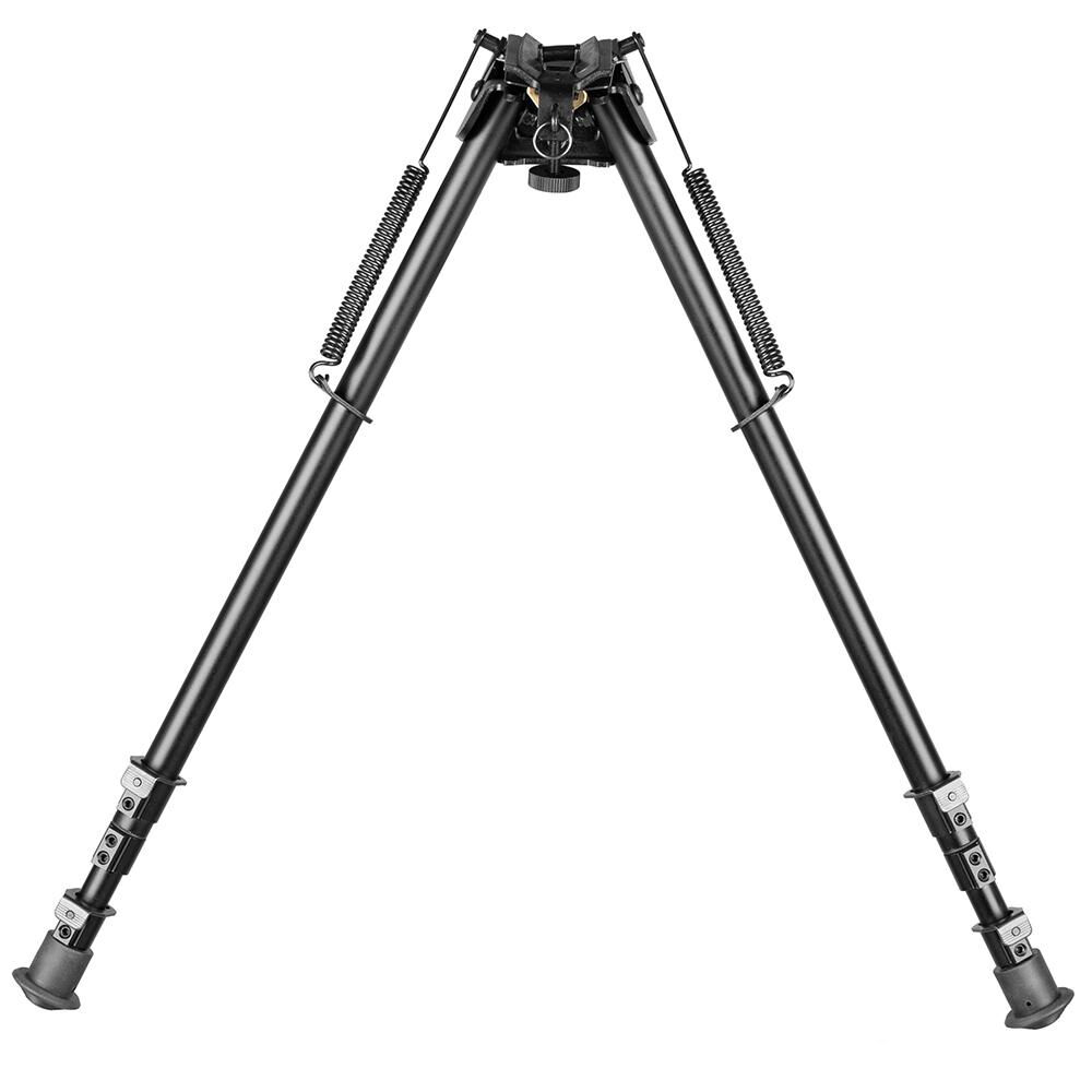 shoXx Zweibein Bipod Long-Range 33-69cm Aluminium mit Schwenk-Basis schwarz